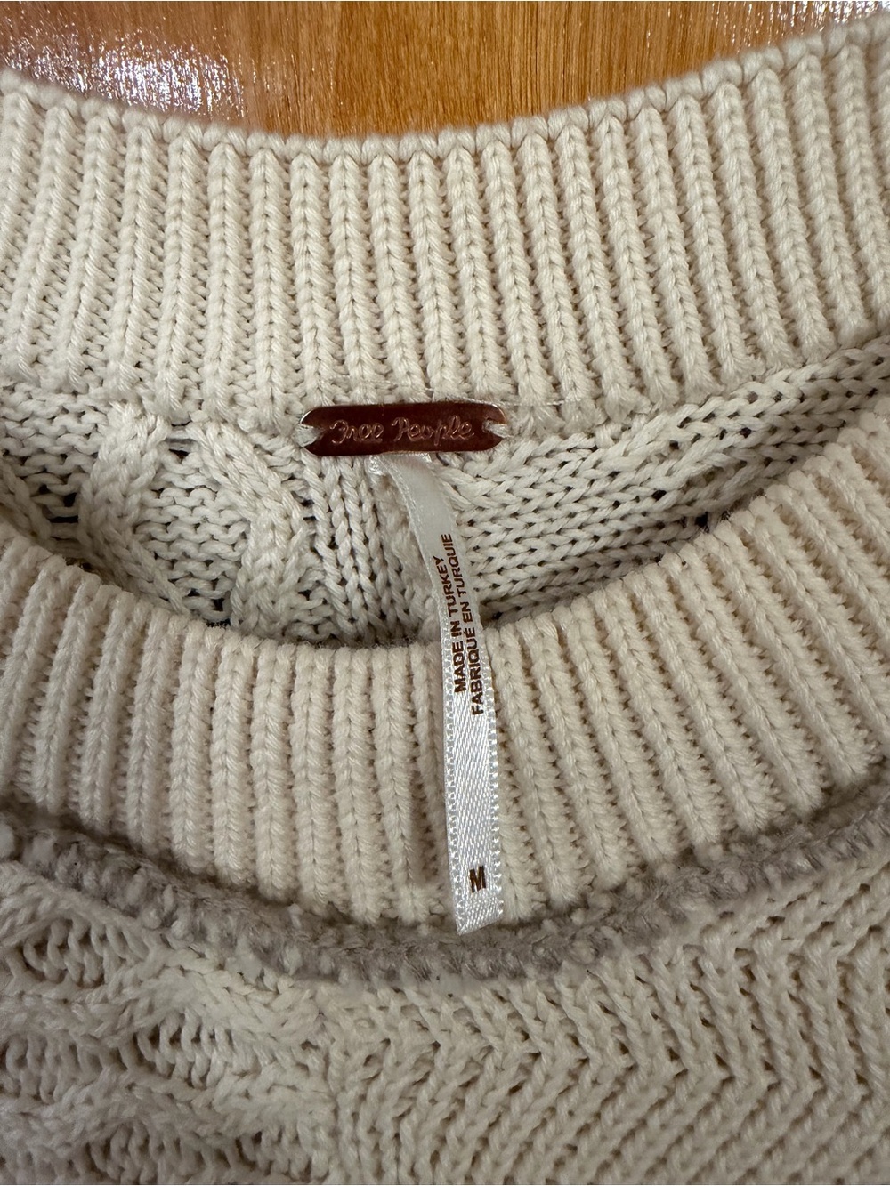 Free People Take The Plunge Vest in Ivory - Picture 6 of 6